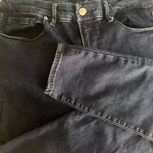 Good American Deep Blue Jeans